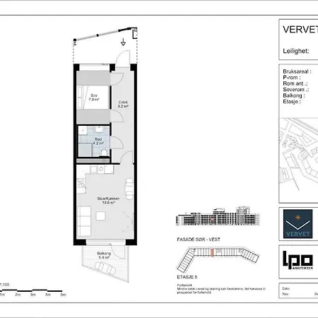Ny I Tromsos Nye Bydel Apartment *